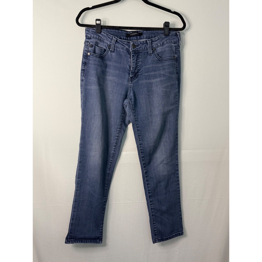 Liverpool Jeans‎ Company Women's Dark Wash Skinny Jeans Size 6 28